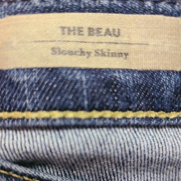 AG Adriano Goldschmied The Beau Slouchy Skinny Jeans size 28R - Picture 3 of 15